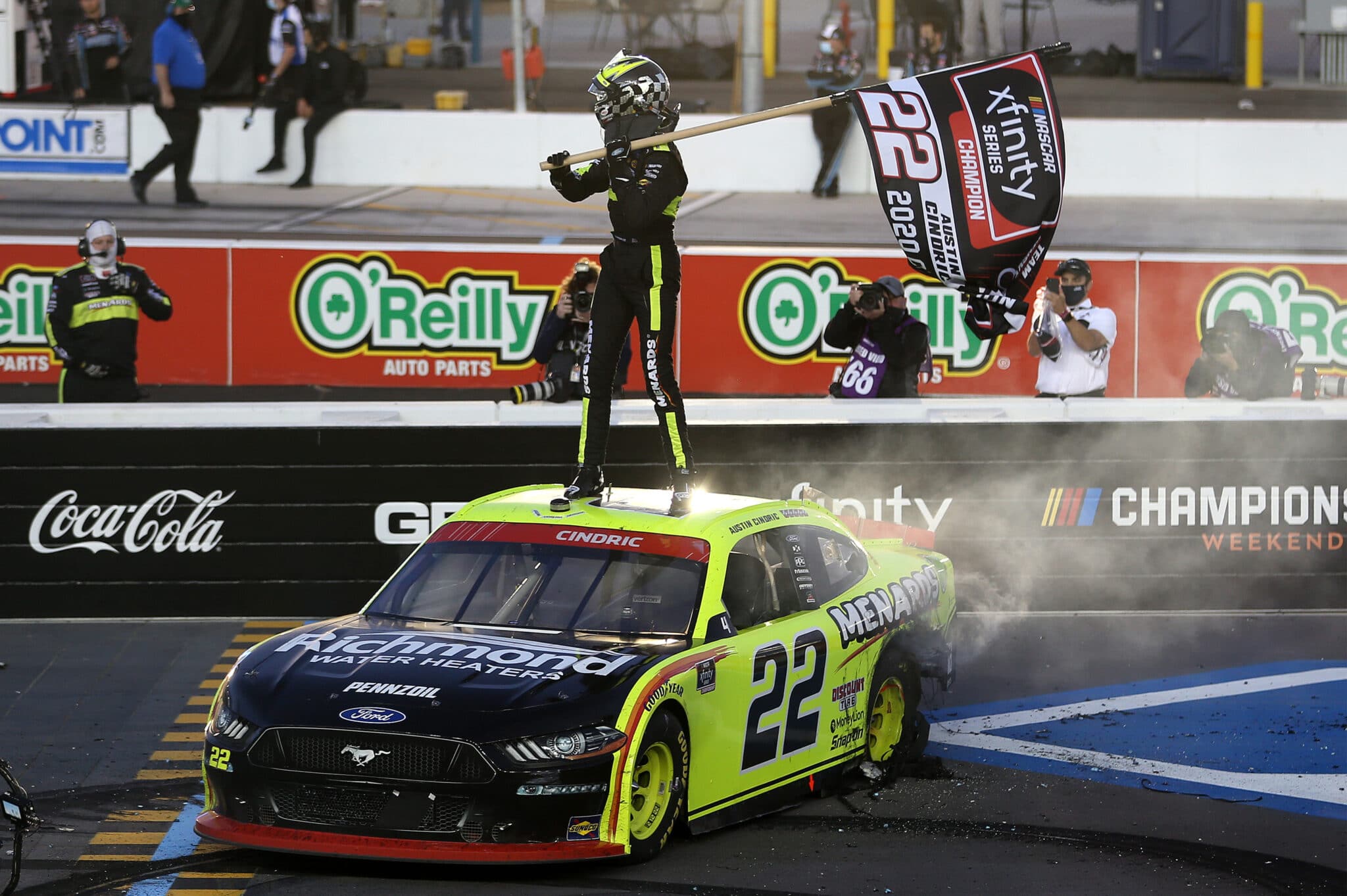 Austin Cindric won the NASCAR Xfinity Series 2020 Final Race & Championship